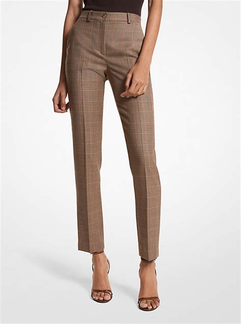 michael kors samantha pants|Samantha Glen Plaid Wool Pants .